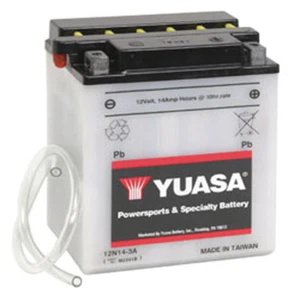 Fits 1977 Yamaha XS500 12n14-3a Conventional 12 Volt Battery 5376521 - Picture 1 of 1