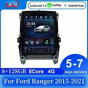 12.1" 6+128GB Android 13 Car Stereo Radio Gps Carplay For Ford Ranger 2015-2023 - Picture 1 of 12