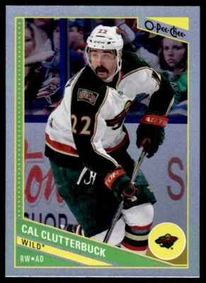 2013-14 O PEE CHEE RAINBOW Cal Clutterbuck Minnesota Wild #112 R152 - Image 1 of 2