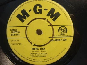 Conway Twitty – Mona Lisa 1959 7” MGM 1029 - Imagen 1 de 1