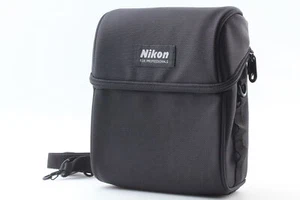 [Unused]  Nikon Side Pouch No.7808 Nylon Black Film Camera  From JAPAN - Imagen 1 de 8