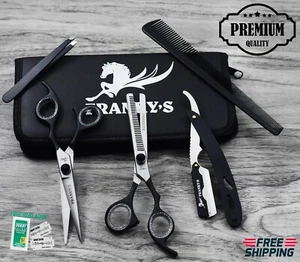 Professional Hair Cutting Thinning Scissors Barber Shears Hairdressing Salon Se - Picture 1 of 9