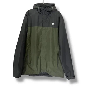 NWT Dixxon Flannel Company Men's 2X Tall 2-Tone Windbreaker Jacket Olive Black - Picture 1 of 16