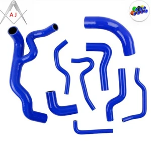 Blue For 1997-2010 VW Golf MK4 VR6 12V 2.8L Silicone Heater Ancillary Hose - Picture 1 of 4