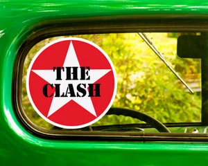 2 THE CLASH BAND AUFKLEBER Sticker Bogo für Auto Stoßstange Laptop Fenster  - Bild 1 von 1