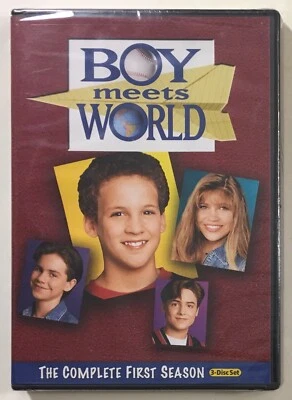 Boy Meets World - The Complete First Season (DVD, 2010, 3-Disc Set) - New Sealed - Image 1 of 3