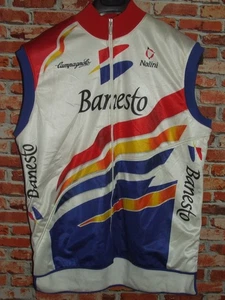 BANESTO SMANICATO MAGLIA BICI GIACCA JACKET CICLISMO PILE SINTETICO tg. XXL - Imagen 1 de 2