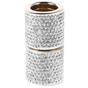 2 Piezas Collares de Reposacabezas con Anillo Decorativo para Asiento de Coche Decoraciones Interiores - Imagen 1 de 12