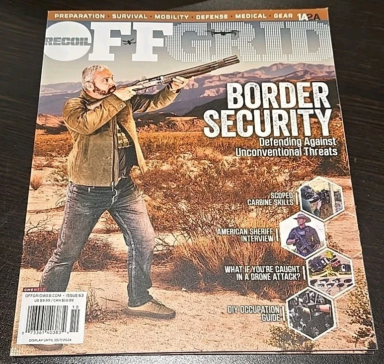 Recoil Magazine Off Grid Issue 63 Border Security - Image 1 of 1