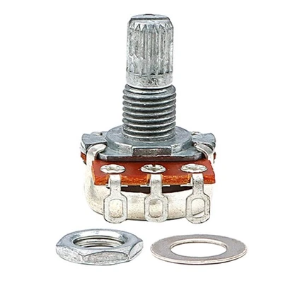Mini Guitar Potentiometer Short Shaft Linear Taper Potentiometer Guitar Part - Image 1 of 4