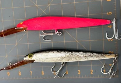 Vintage REBEL Saltwater 9" DEEP RUNNER Spoon Bill FISHING LURES T1 - Image 1 of 4