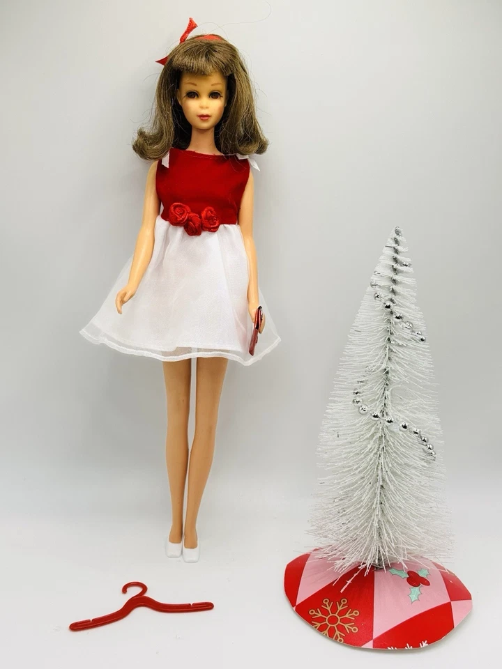 DE COLECCIÓN AÑOS 60 ESTILO FRANCIE CASEY "SILK N FANCY" FIESTA TIEMPO CLON TRAJE SOLO-SIN MUÑECA Foto 1 de 4