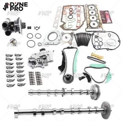 Kit de cadena de distribución de brazos basculantes del árbol de levas para Audi A3 VW Jetta Passat 2.0T Foto 1 de 4