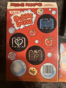 Bubble Bobble (Nintendo NES, 1988) Complete in Box! Circle Seal.