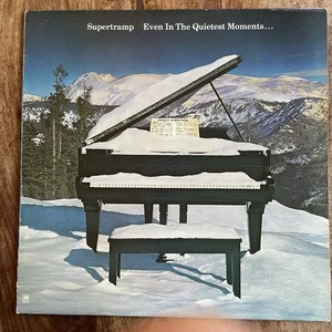 SUPERTRAMP - EVEN IN THE QUIETEST MOMENTS   EX/EX+ VINYL LP /LYRIC INNER / FIRST - Picture 1 of 10