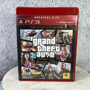 PlayStation Grand Theft Auto IV Episodes From Liberty City PS3 Greatest Hits W51 - Picture 1 of 4