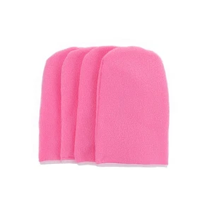 2 pares de guantes de algodón aislados guantes de tratamiento de manos cera de parafina - Imagen 1 de 12