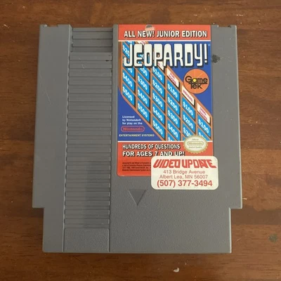 Jeopardy -- Junior Edition (Nintendo Entertainment System, 1989) - Image 1 of 3