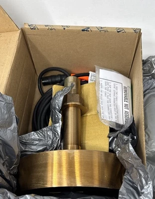 NEW NIB AIRMAR RAYMARINE B258 8-Pin Thru-Hull Bronze Radar Transducer w Hull Nut - Image 1 of 4