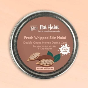 Double Cocoa Moisturiser/ Skin Malai/ Body Cream/Body Butter/ Cold Cream Winter - Picture 1 of 5