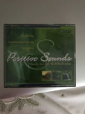 3 CDs: Positive Sounds, Musik für das Wohlbefinden - Bild 1 von 2