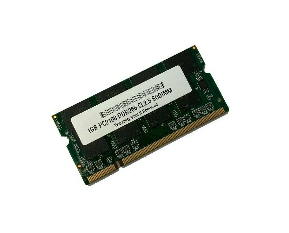 1GB Memory for Fujitsu Lifebook S6120 BT, S6120D, S6120D BT, T3010, T3010Dn RAM - Image 1 of 1