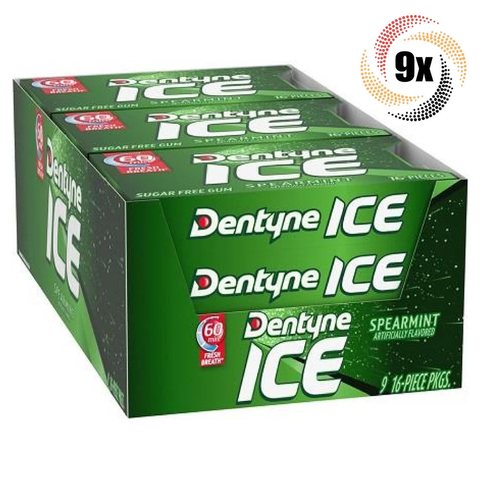 Dentyne Ice Sugar Spearmint Chewing Gum 16 Pc.