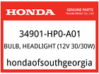 Honda OEM Part 34901-HP0-A01 BULB, HEADLIGHT (12V 30/30W)