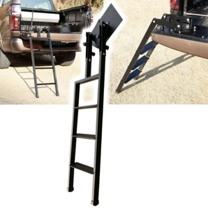 Pickup Truck Step Tailgate Ladder Fits for Mitsubishi Triton KJ KK KL 2015-2020 - Picture 1 of 22