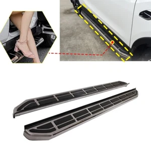 2PCS Running Board fits for SsangYong Musso 2019-2024 Side Step Nerf Bars Pedal - Picture 1 of 5