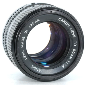 Canon NFD New FD 50mm F1.4 Manual Lens [Top+++++] from JAPAN #309 - Bild 1 von 12