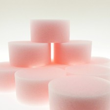 Make-Up Schwamm 50er Pack 6cm Durchmesser 3cm dick Senjo-Color Schminkschwamm