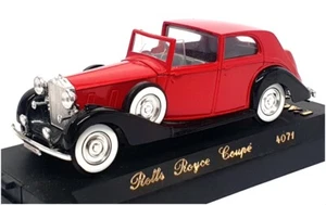 Solido 1/43 Scale Diecast 4071 - Rolls Royce Coupe - Red/Black - Picture 1 of 5