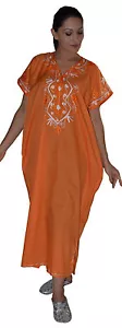 Caftans Kaftans Moroccan Summer Dresses Abaya Blouse Clothing Middle East Muslim - Picture 1 of 8