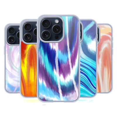 OFFICIAL SUZAN LIND TIE DYE SOFT GEL CASE FOR APPLE iPHONE PHONES - Image 1 of 4