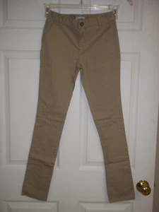 Old Navy Tan Pants Size 14 Slim Adjustable Waist - Picture 1 of 7