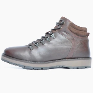 Red Tape Alcance Hombre Cuero Diseño Casual Caminante Elegante Botines Marrón - Imagen 1 de 5
