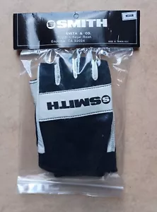 Smith NOS Vintage Original Skateboard Gloves 1980's White Medium - Picture 1 of 3