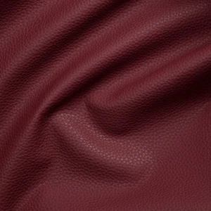 Kunstleder Lederimitat Polsterstoff Meterware Bezugsstoff geprüft bordeaux rot - Bild 1 von 1