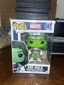 Funko Pop Mavel 147 She-Hulk (Comics) W/Soft Pop Protector - Picture 1 of 11