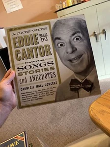 Eddie Cantor Carnegie Hall Concert Vinyl LP 1962 AFLP 702 SEALED - Picture 1 of 2