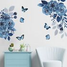 Removable Peel And Stick Wallpaper Blue Home Decorative  For Wall Mural