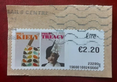 IRELAND 2022 €2.20 ATM Label Fashion on Paper Mi AT136III XF 4992-1 - Image 1 of 2