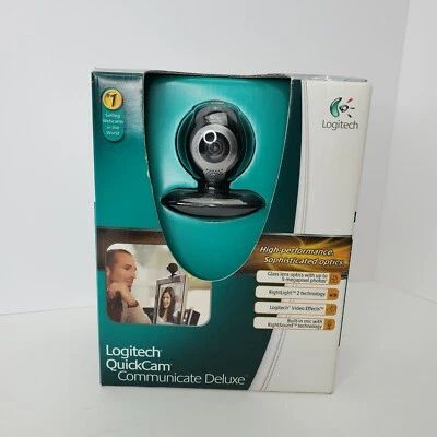 Logitech Quickcam Communicate Deluxe S 7500 Computer Webcam & Mic   - Image 1 of 4
