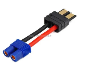 W-060 Cable Connector Adapter Tracsas Male to EC3 Male Himoto - Picture 1 of 1