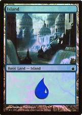 MTG - Ravnica: City of Guilds - Island #291 - Foil - Various conditions