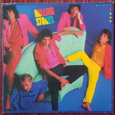ROLLING STONES DIRTY WORK-RARE 1986 SPAIN PROMO LP - Image 1 of 4