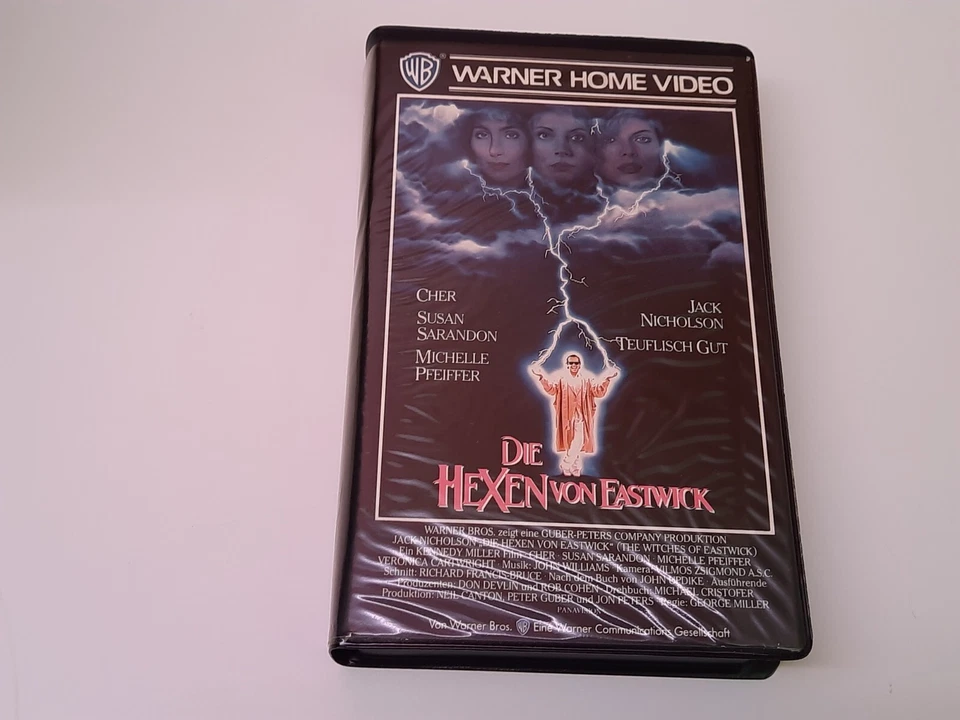 Die Hexen von Eastwick 1987 VHS German PAL Video Großbox Jack Nicholson Cher - Bild 1 von 4