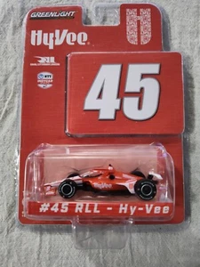 Christian Lundgaard #45 Hy-Vee RLL Team 1:64 Red Diecast Indy Car Trading Card - Picture 1 of 6