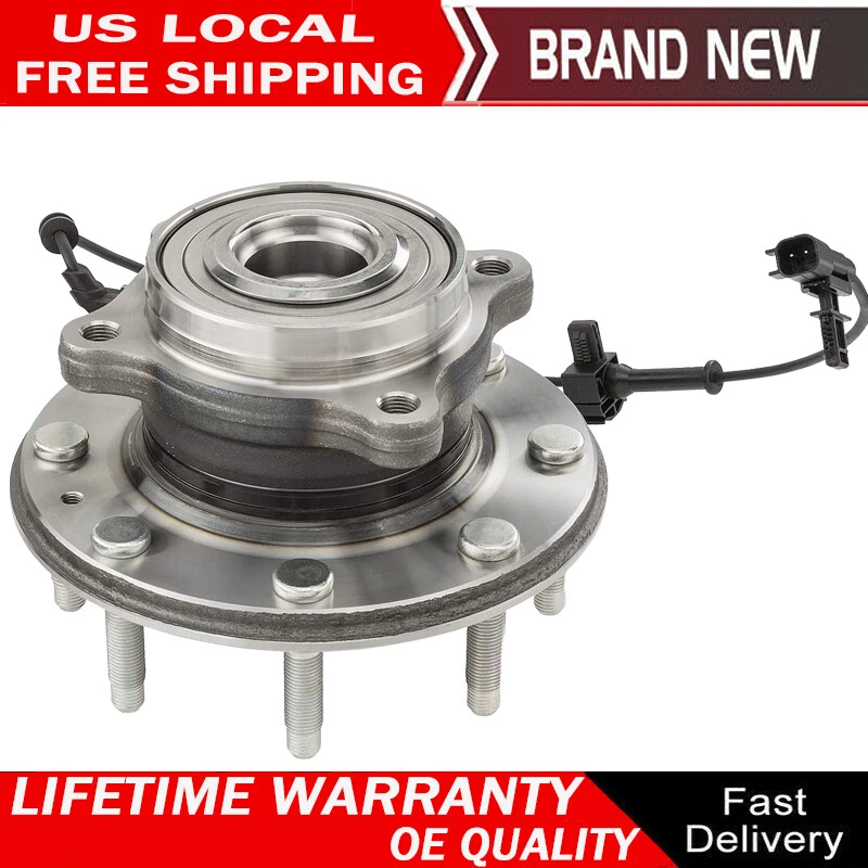 Cojinete de cubo de rueda delantera para Chevy Silverado GMC Sierra 3500 HD DRW 2011-2019 4x4 Foto 1 de 4